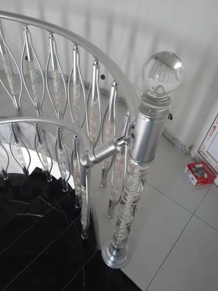 درابزين المنيوم شربات كريستال لون سيلفر