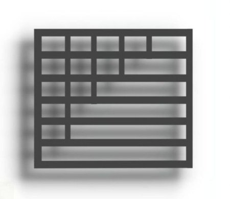 شباك موديرن B0002